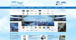 Desktop Screenshot of mistingmagic.com