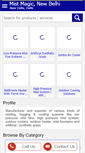 Mobile Screenshot of mistingmagic.com